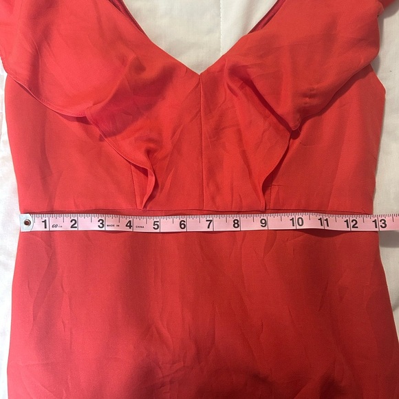 Jenny Yoo Gabby Ruffled Neck Dress - Picture 7 of 9